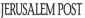 JERUSALEM POST �'����� ����